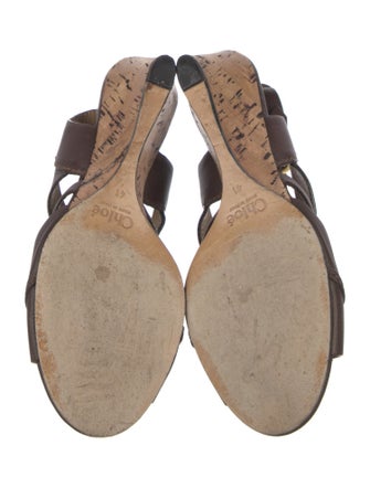 Chloé Leather Espadrilles