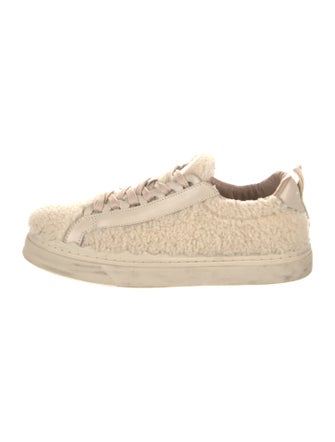 Chloé Shearling Sneakers