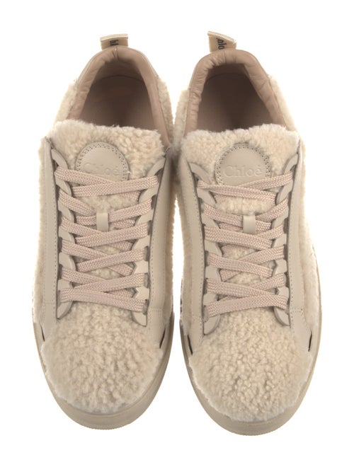 Chloé Shearling Sneakers