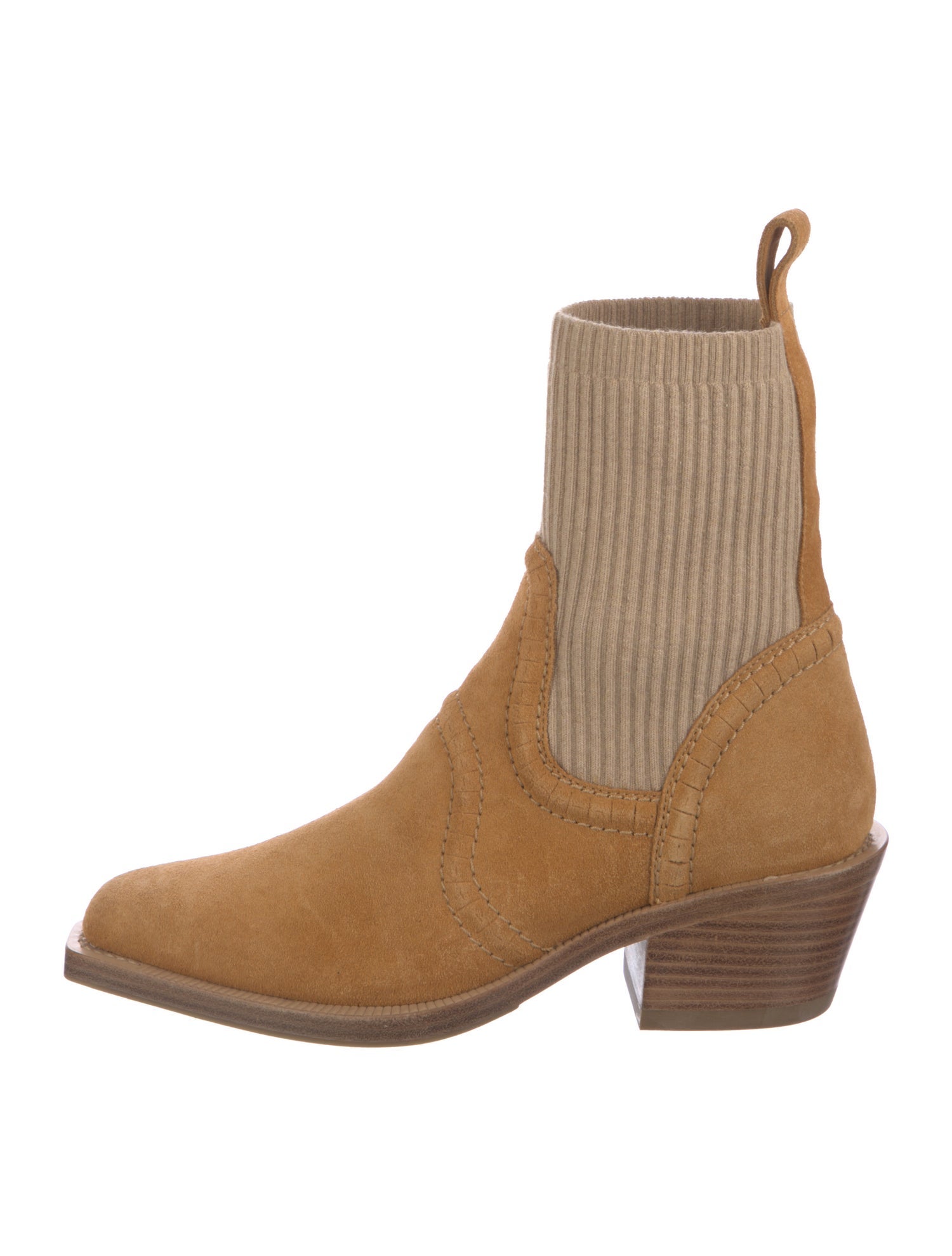 Chloé Suede Chelsea Boots