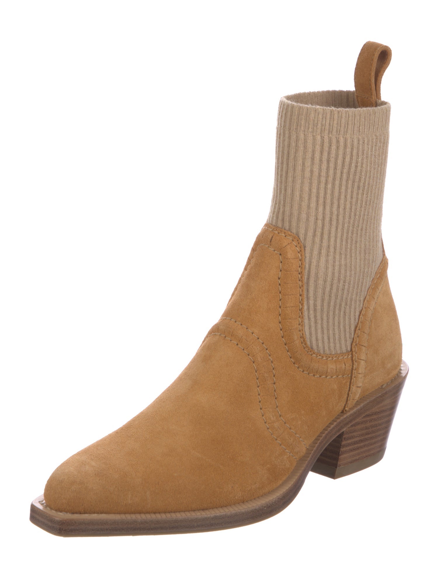 Chloé Suede Chelsea Boots