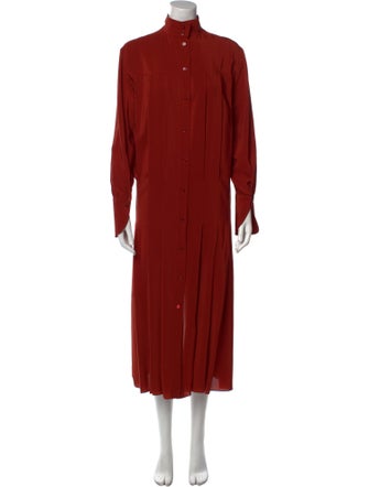 Chloé Silk Midi Length Dress