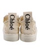 Chloé Lace Lace Pattern Sneakers