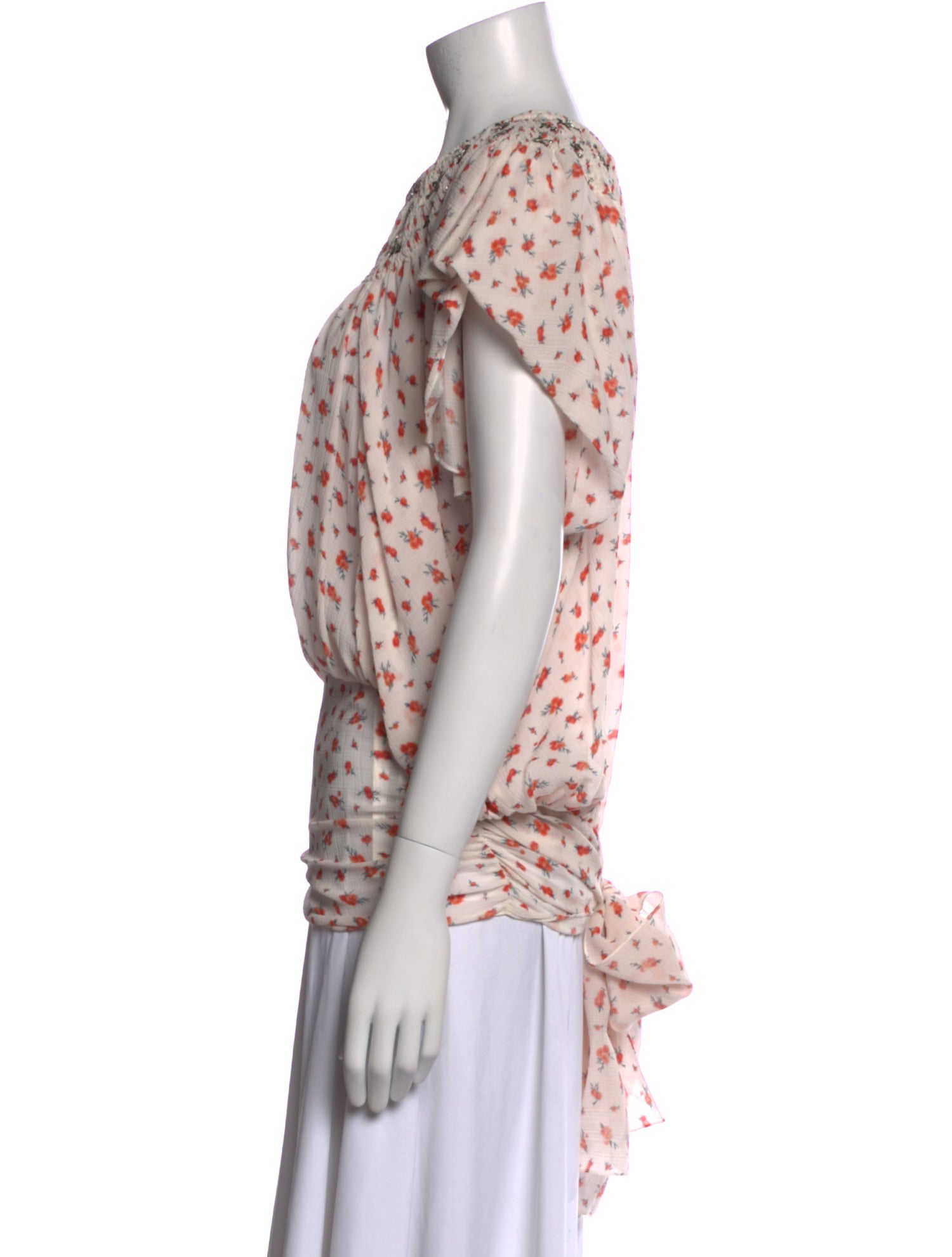 Chloé Silk Printed Blouse