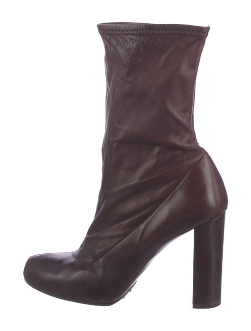 Chloé Leather Sock Boots