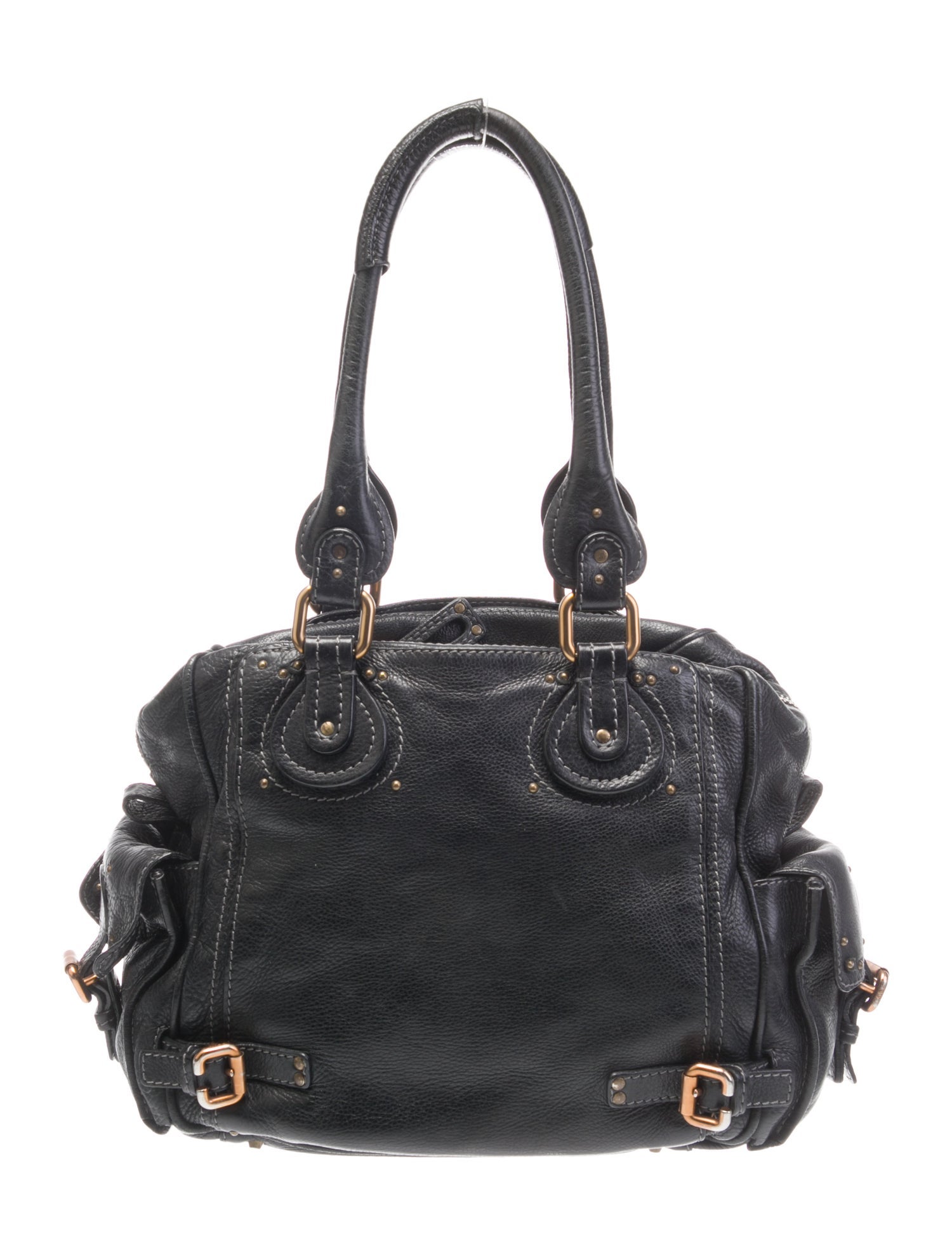 Chloé Leather Top Handle Bag