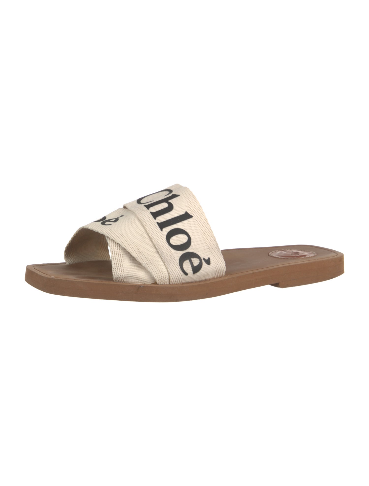 Chloé Canvas Printed Slides