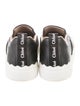 Chloé Leather Scalloped Accent Sneakers