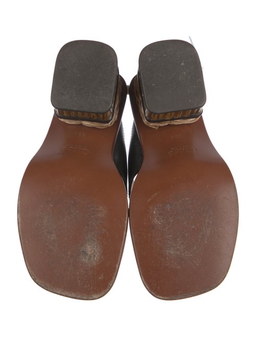 Chloé Leather Slides