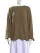 Chloé Cashmere Bateau Neckline Sweater