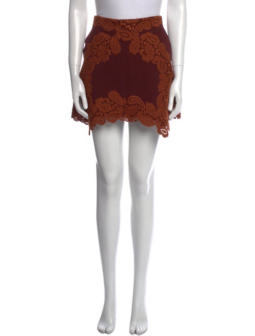 Chloé Virgin Wool Mini Skirt