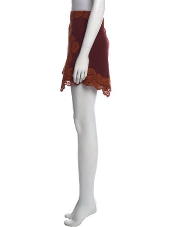 Chloé Virgin Wool Mini Skirt