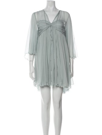 Chloé Silk Mini Dress