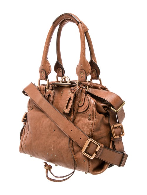 Chloé Leather Top Handle Bag