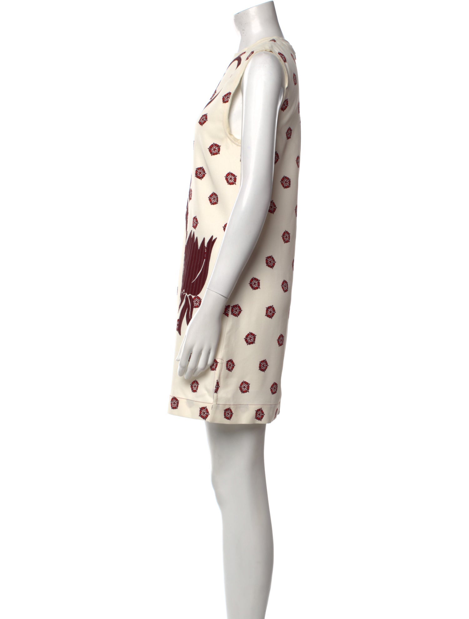 Chloé Polka Dot Print Mini Dress