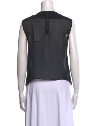 Chloé Scoop Neck Sleeveless Top