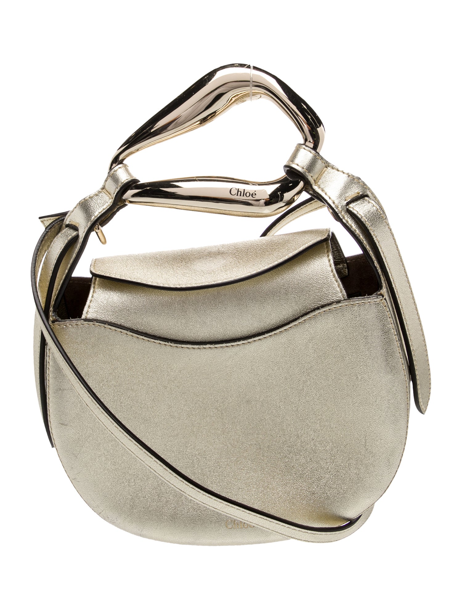 Chloé Leather Bucket Bag