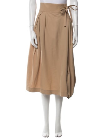 Chloé Virgin Wool Midi Length Skirt