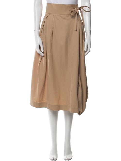 Chloé Virgin Wool Midi Length Skirt