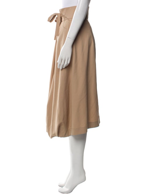 Chloé Virgin Wool Midi Length Skirt