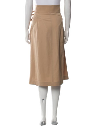 Chloé Virgin Wool Midi Length Skirt