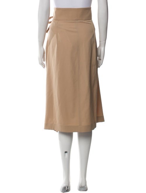 Chloé Virgin Wool Midi Length Skirt