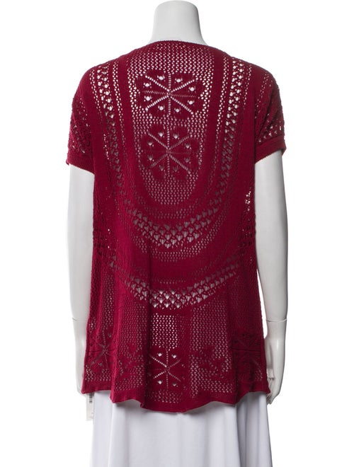 Chloé Scoop Neck Short Sleeve Tunic