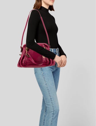 Chloé Leather Top Handle Bag