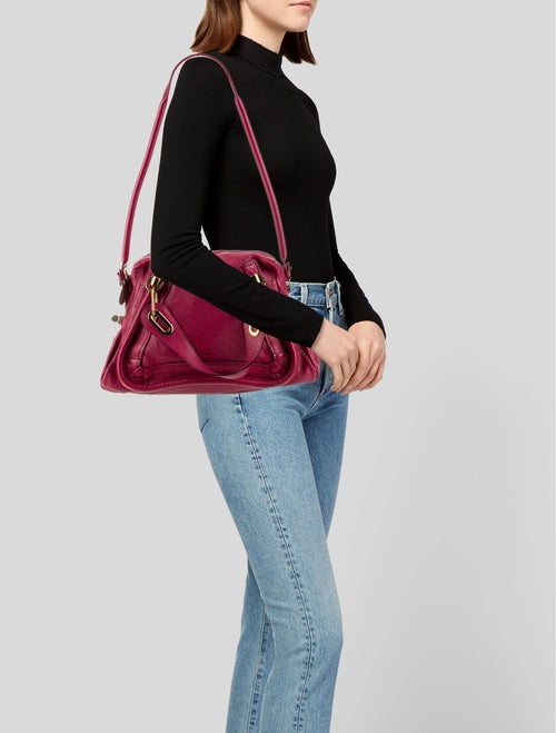 Chloé Leather Top Handle Bag