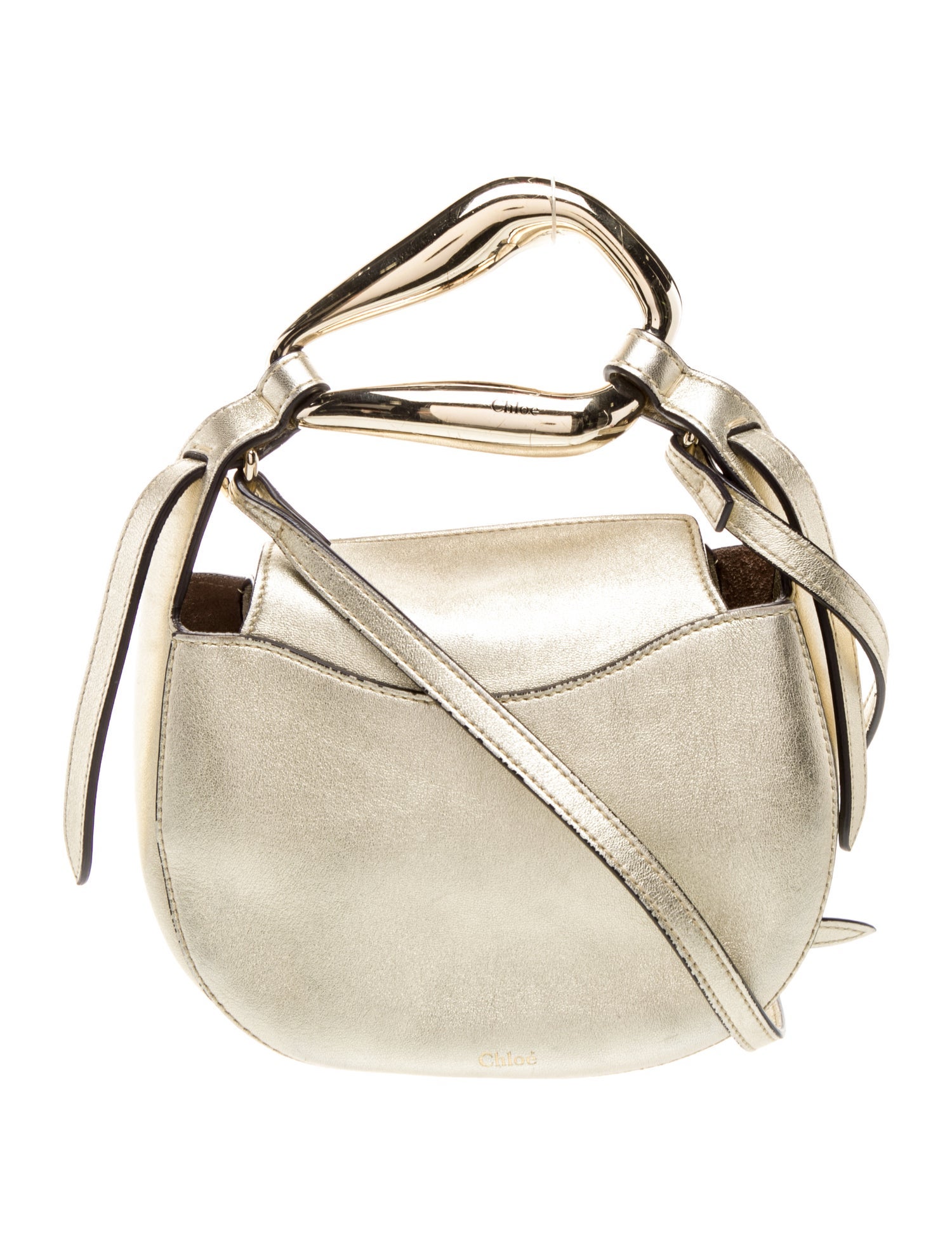 Chloé Leather Top Handle Bag