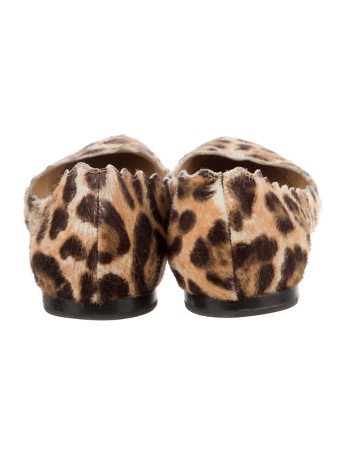 Chloé Ponyhair Animal Print Ballet Flats