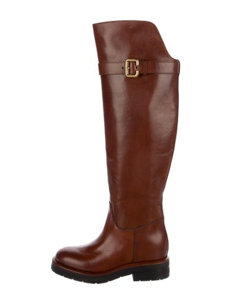 Chloé Leather Riding Boots