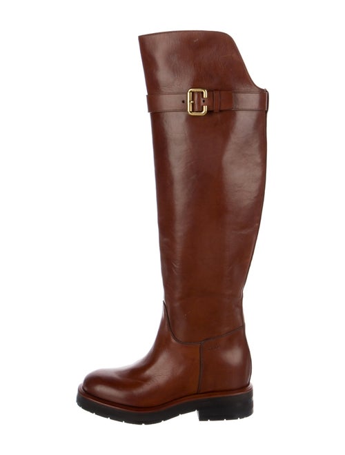 Chloé Leather Riding Boots