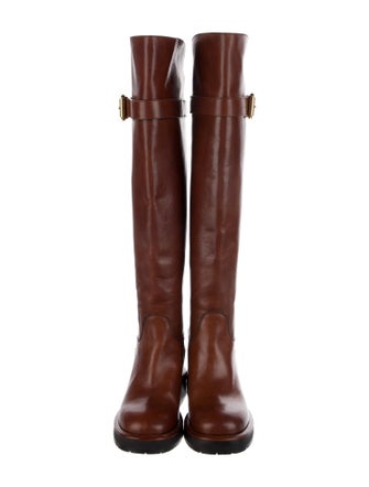 Chloé Leather Riding Boots