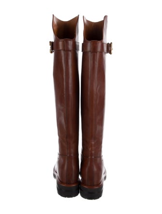 Chloé Leather Riding Boots