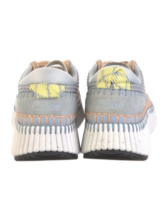 Chloé Colorblock Pattern Sneakers