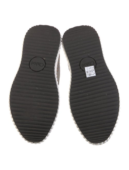 Chloé Colorblock Pattern Sneakers