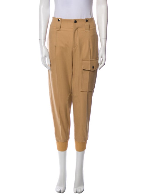 Chloé Virgin Wool Skinny Leg Pants