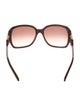 Chloé Oversize Gradient Sunglasses