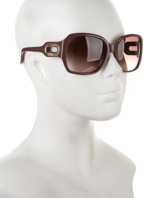 Chloé Oversize Gradient Sunglasses