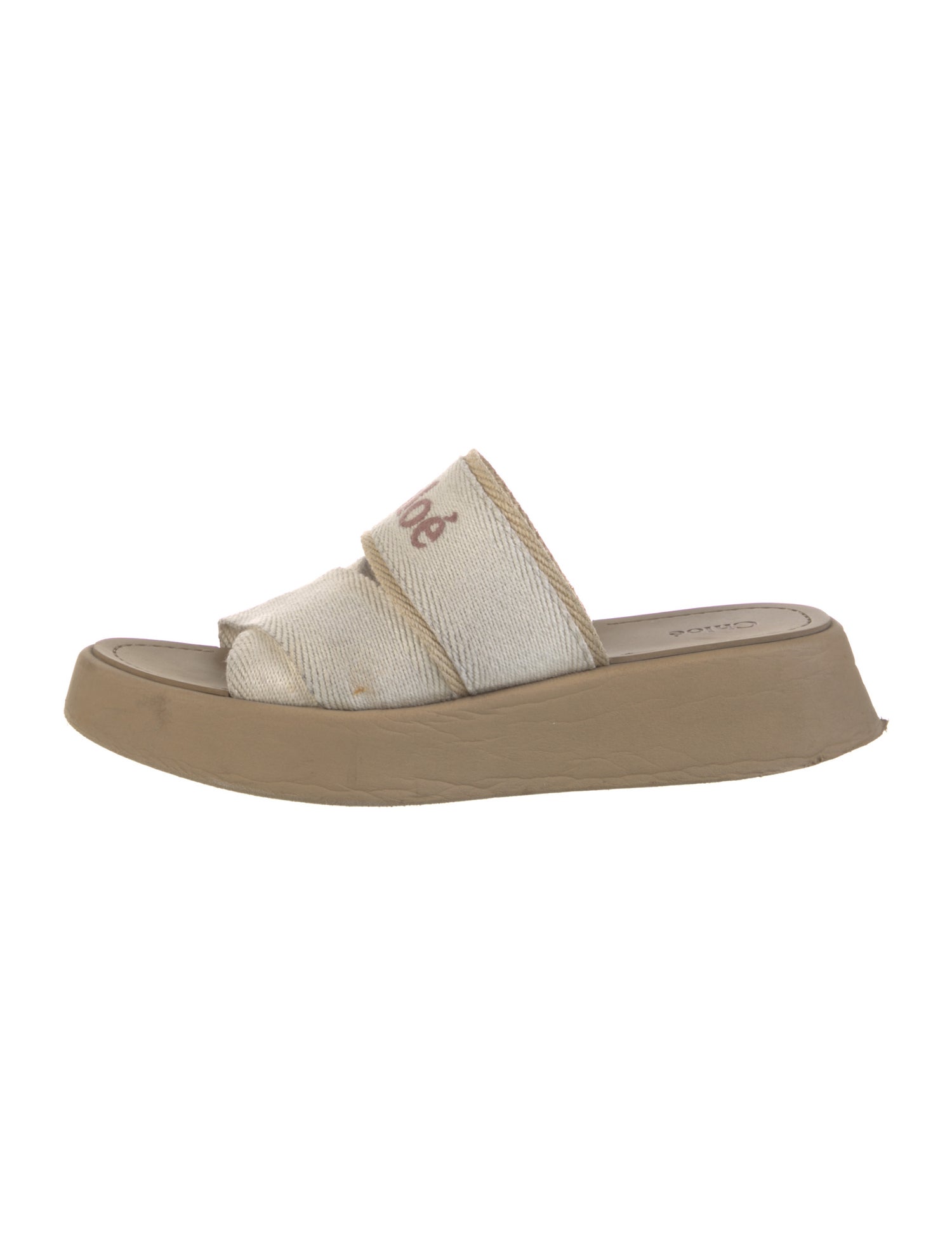 Chloé Canvas Slides