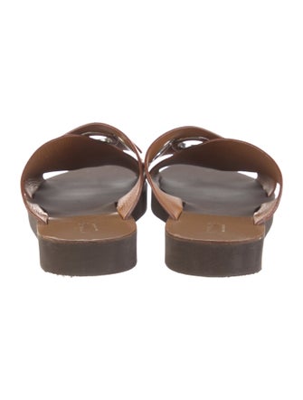 Chloé Leather Slides