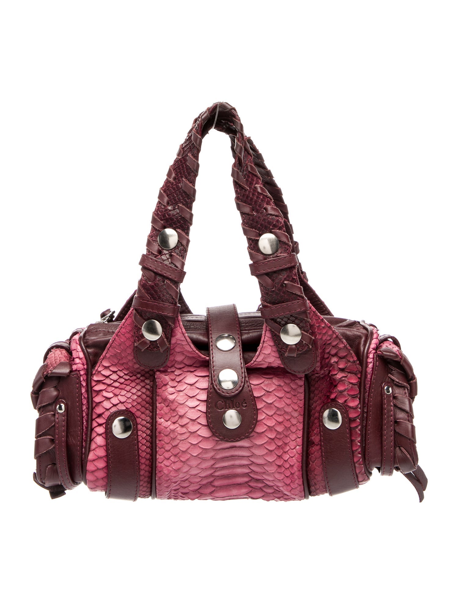 Chloé Leather Top Handle Bag