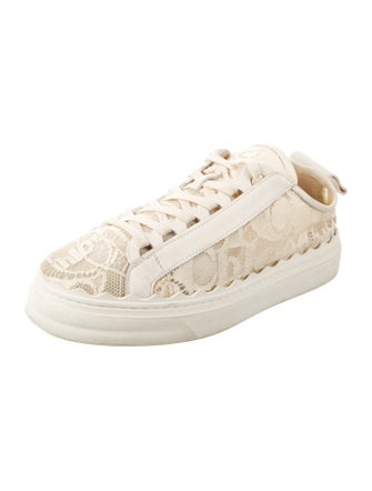 Chloé Lace Printed Sneakers