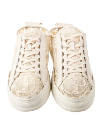 Chloé Lace Printed Sneakers