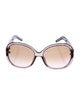 Chloé Oversize Gradient Sunglasses