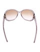 Chloé Oversize Gradient Sunglasses