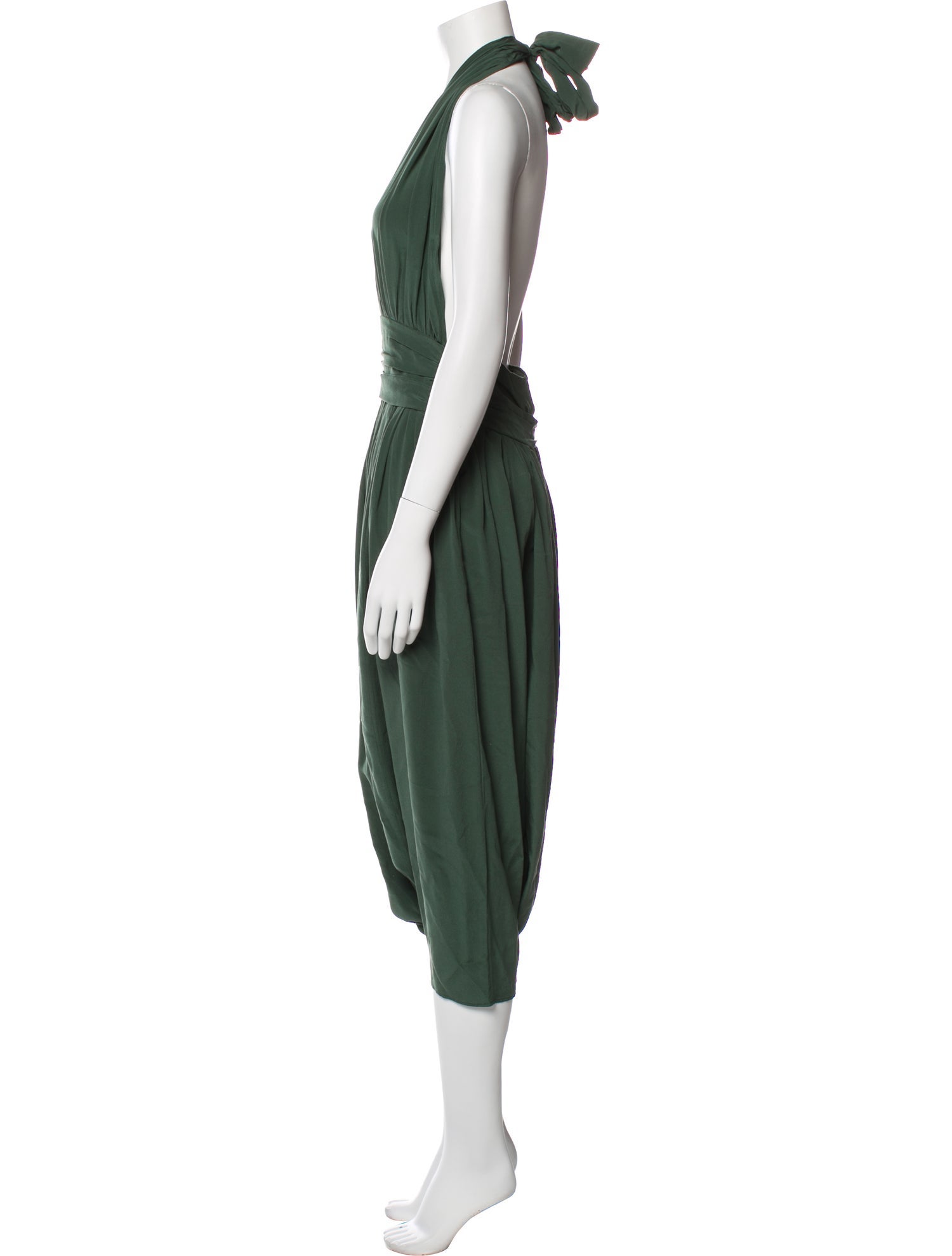 Chloé Silk Halterneck Jumpsuit