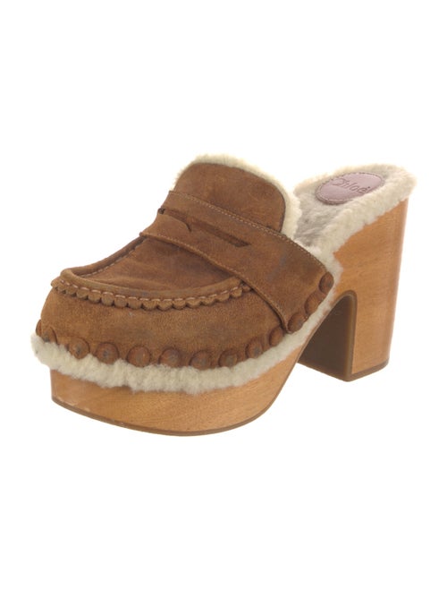 Chloé Suede Mules