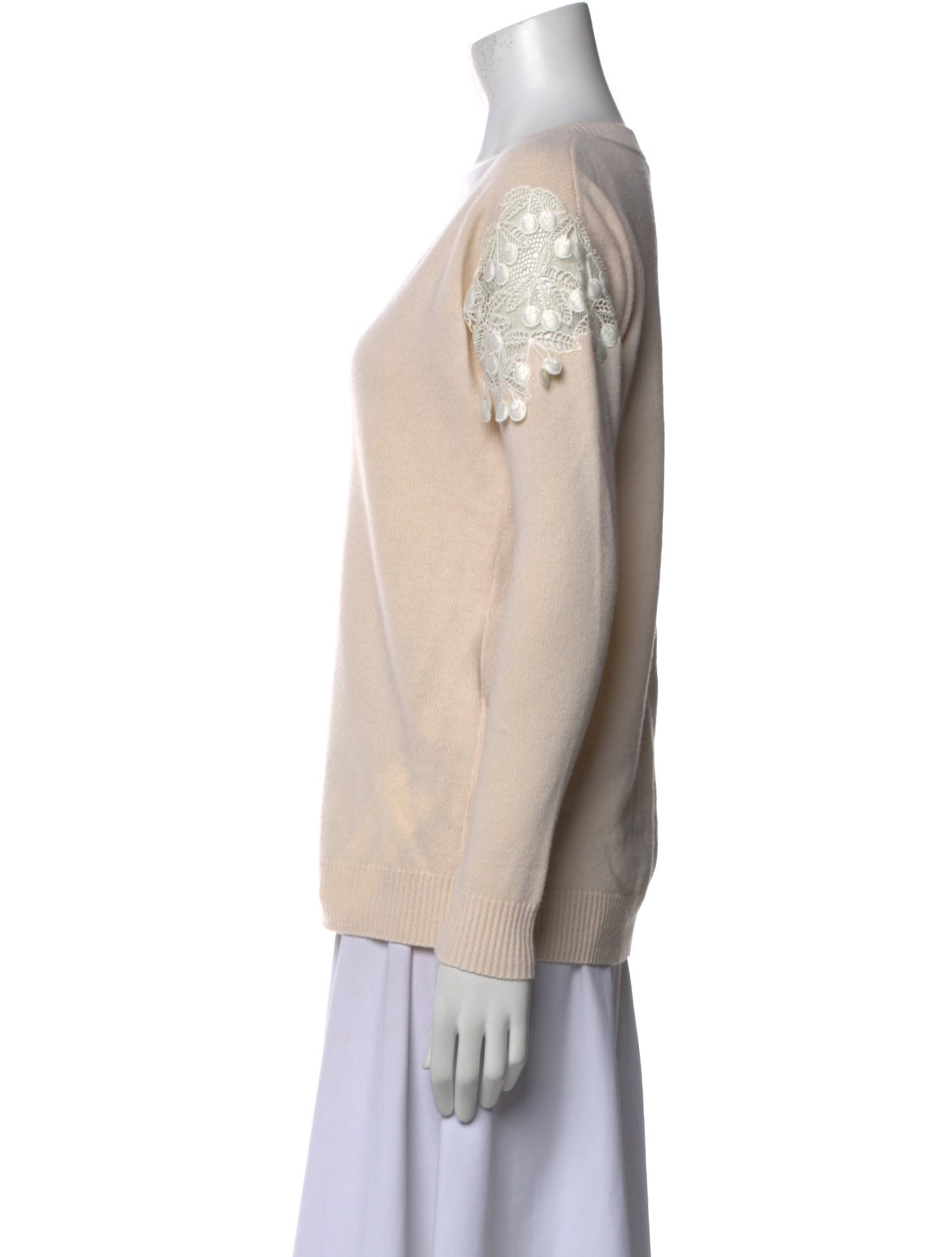 Chloé Wool V-Neck Sweater